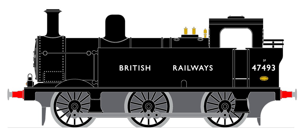 16. BR Rail Black Unlined